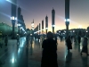 Mosquée du Prophète extérieur la Nuit