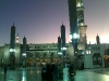 Mosquée du Prophète extérieur la Nuit (Madinah Munawwara)