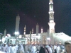 Mosquée du Prophète à Médine la nuit