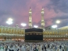 Kaaba au moment du Shuruq